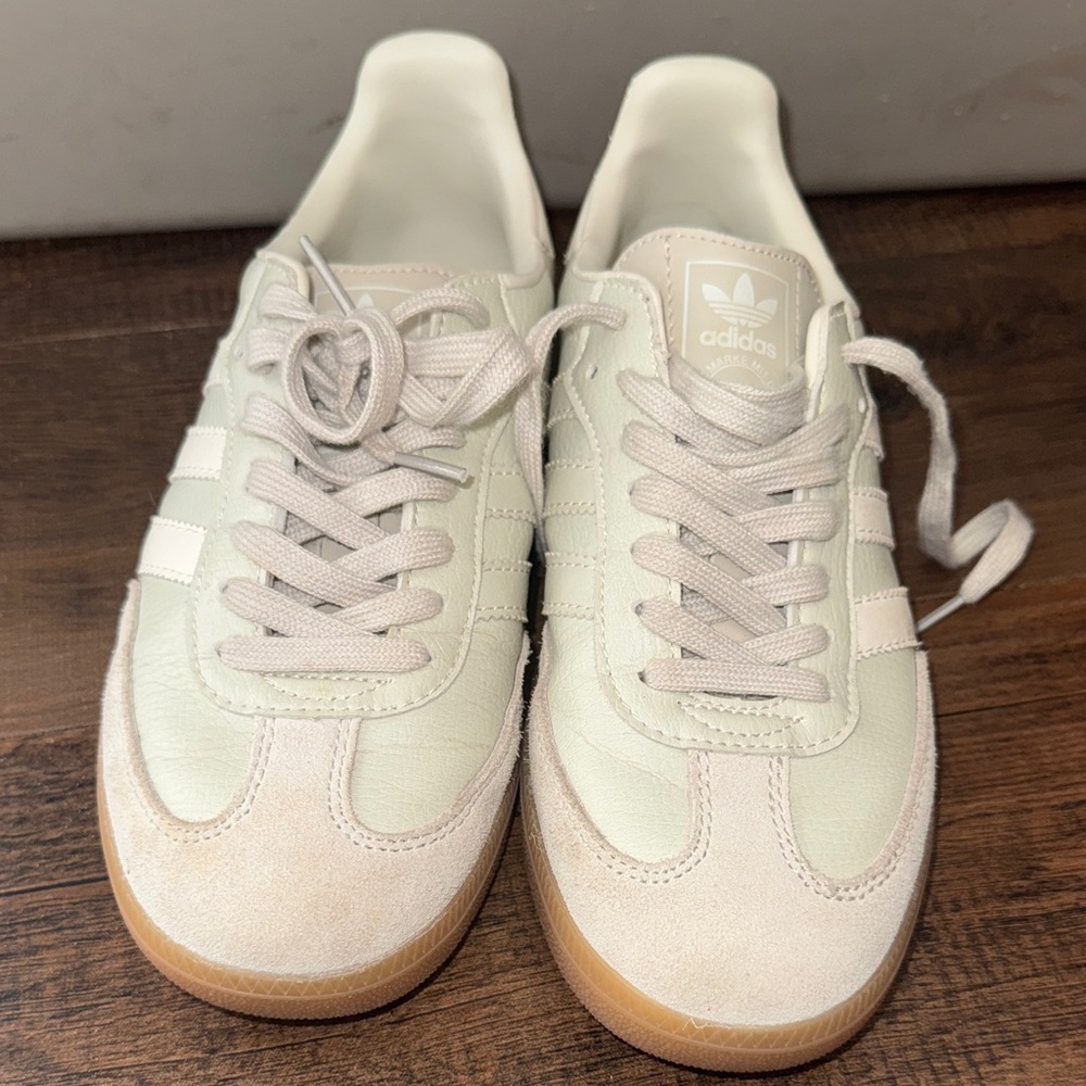 Adidas Samba OG Light Sage / Pale Green /gray Gum Sole - Picture 3 of 16